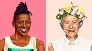 "Dünya Liderleri Hipster Olsaydı Nasıl Görünürlerdi?" Sorusuna Yanıt Olan 14 İllüstrasyon