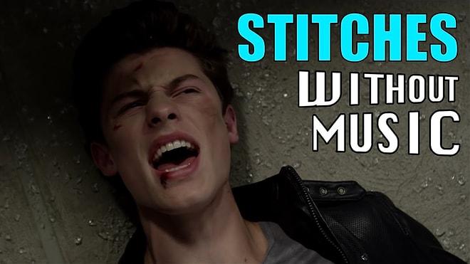 Shawn Mendes'in Stitches Klibini Bir de Müziksiz İzleyin