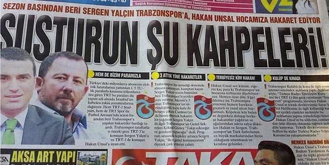 Alayına Gider Kafasıyla Önüne Çıkana Sallayan Trabzon Yerel Basınından 20 Unutulmaz Manşet