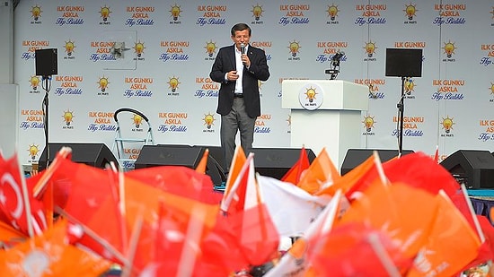 Davutoğlu'ndan Van Mitinginde 'Beyaz Toroslar' Çıkışı