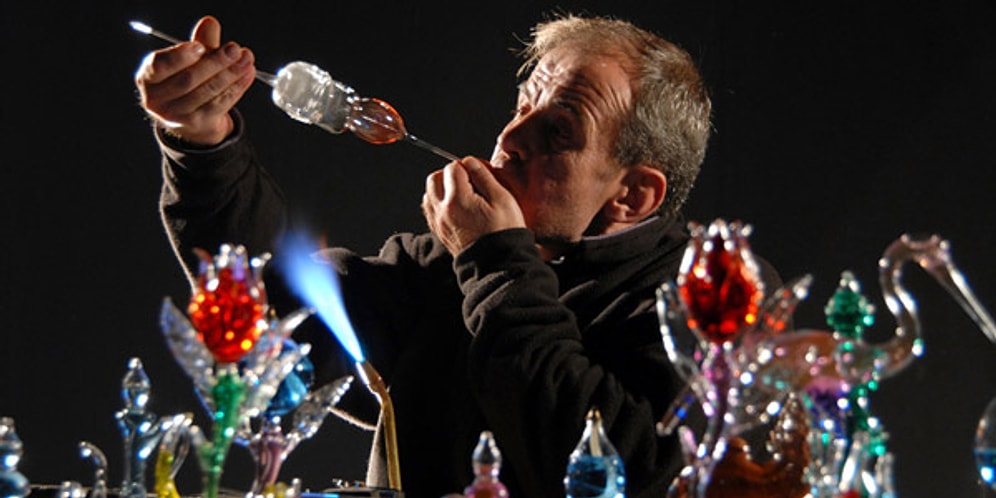 Hipnotize Etkili Cam İşçiliği Sanatı