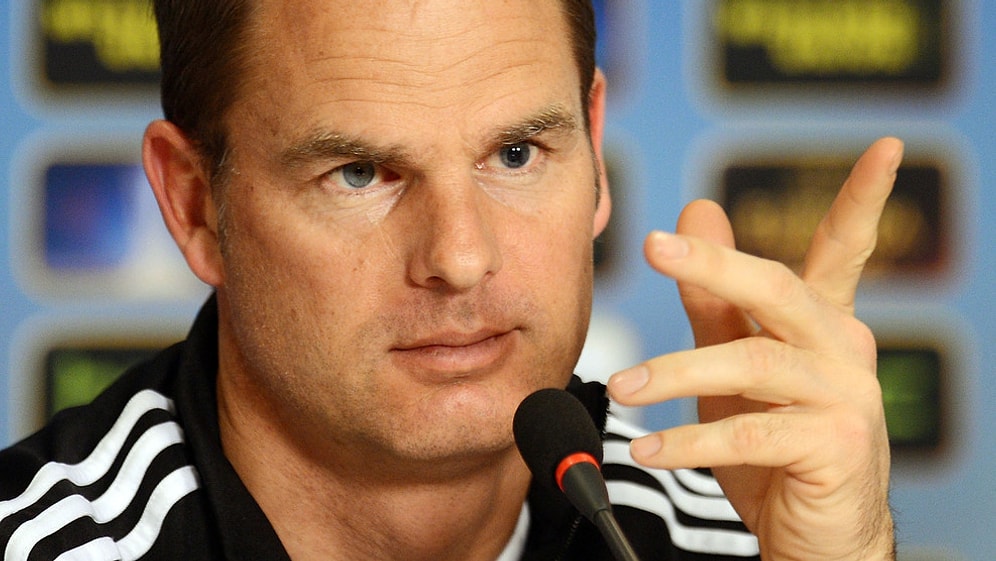 De Boer: "Van Persie'ye Dikkat Etmemiz Lazım"