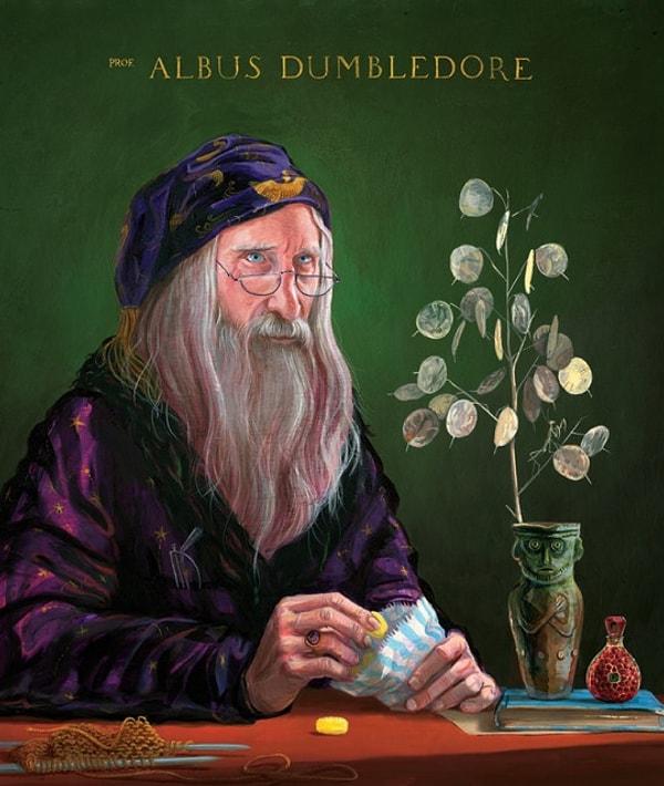 12. Dumbledore'u ak sakallı dede diye düşünülürdü.