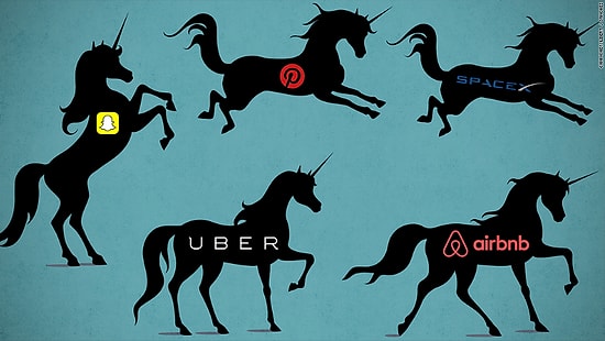 Son Döneme Damgasını Vurmuş ve Değerini 1 Milyar Doların Üstüne Çıkarmış 25 Teknoloji Girişimi