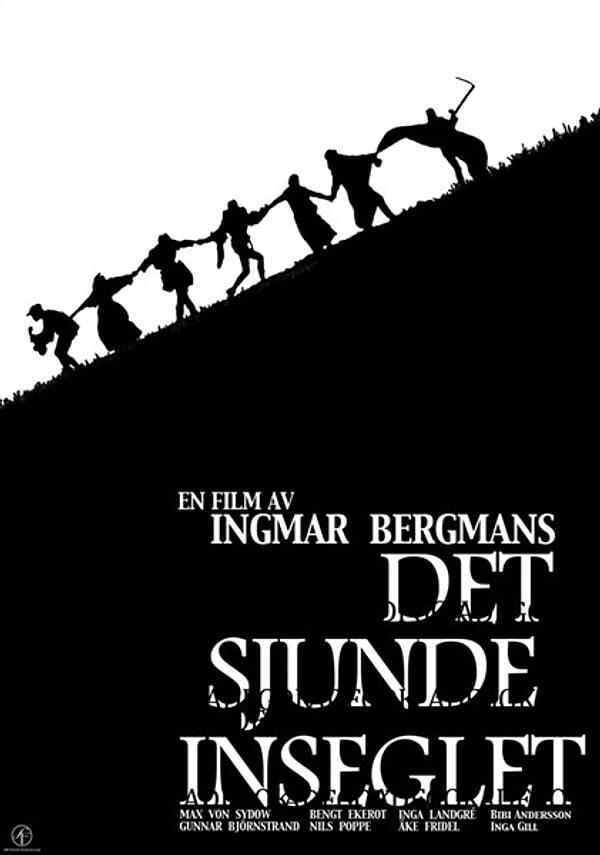 7. Yedinci Mühür (1957)  Det sjunde inseglet - Ingmar Bergman  | IMDb 8.3