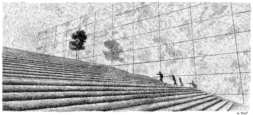 Fransız Sanatçıdan Parmak İzini Andıran 15 Etkileyici Çizim