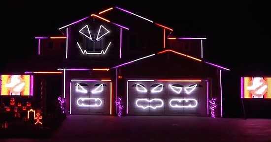 Önünden Geçerken Aklınızı Başınızdan Alacak 'Ghostbusters' Temalı Cadılar Bayramı Evi