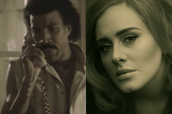 'Hello' Klibine Sızdırılan Lionel Richie ile Adele'nin Kısa Telefon Konuşması