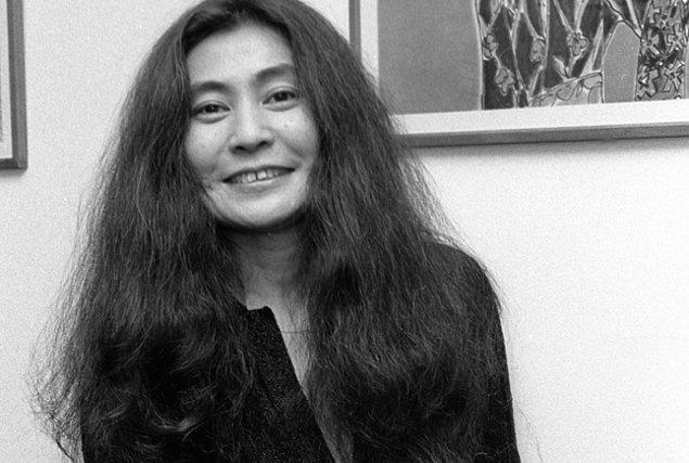 6. Lennon ile tanışıncaya kadar Yoko Ono