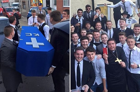 Daima Sevgilisi ile Birlikte Olan Dostları İçin Cenaze Töreni Düzenleyen Troll Arkadaşlar