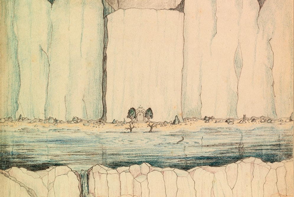 J.R.R. Tolkien'in Daha Önce Yayımlanmayan Çizimleri Yeni Bir Kitapla Ortaya Çıkıyor!