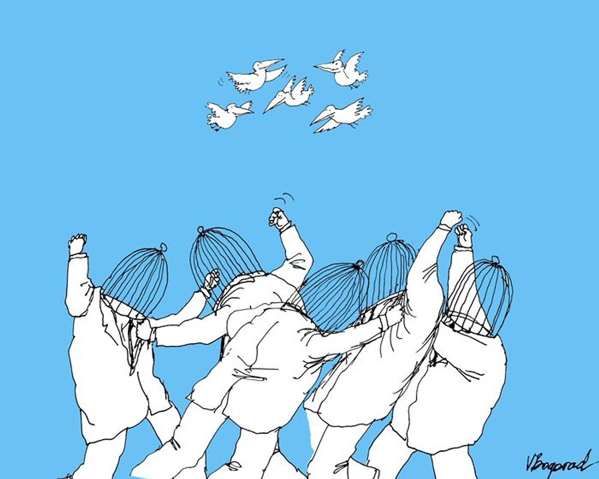 Рисунок на тему свобода