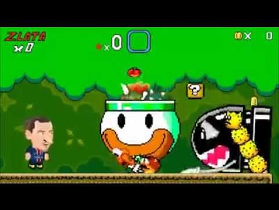 Mario Karakterleri Zlatan'ı Karşılarında Görünce Ne Yaptılar?