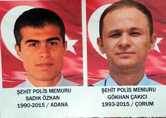 Şehit Polisler Son Yolculuğuna Uğurlandı