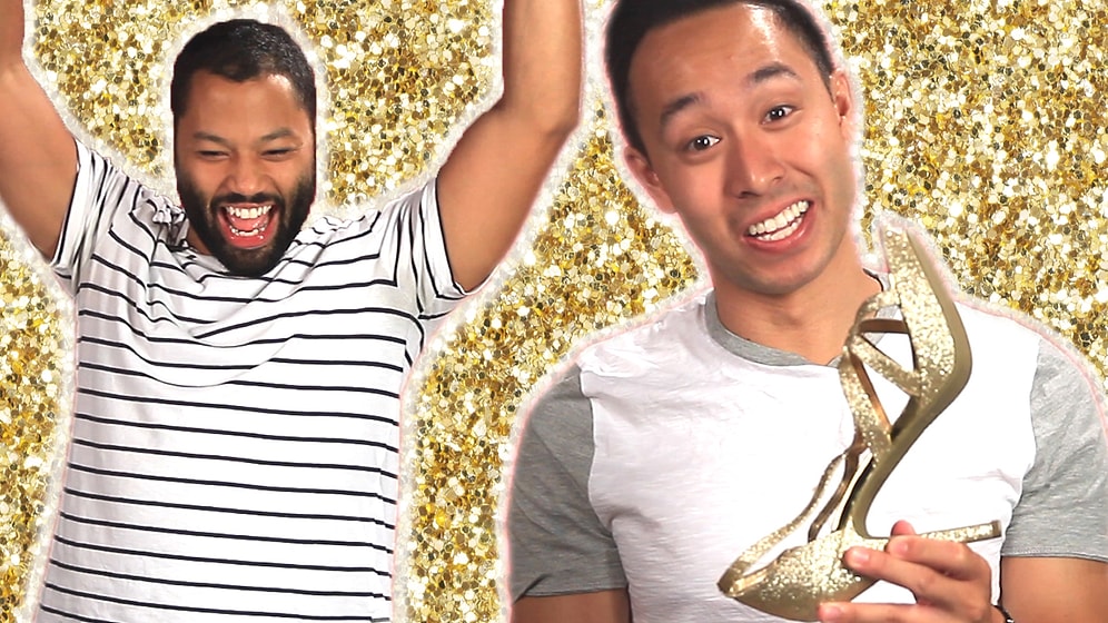 Erkekler Bir Günlüğüne Topuklu Ayakkabı Giyiyor