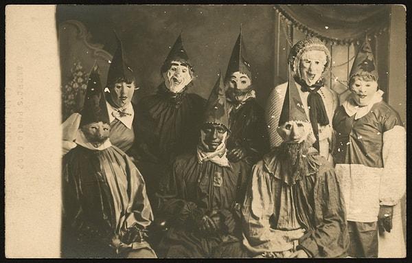 16. Halloween partisi, 1900 civarı.