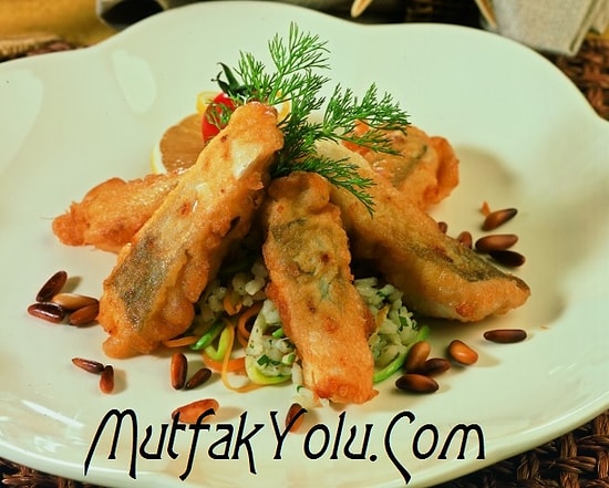 Enfes Kremalı Mezgit Balığı