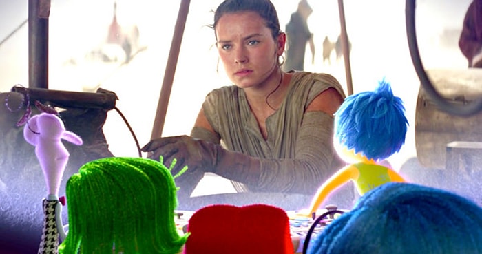 Star Wars: The Force Awakens Fragmanını İzleyen Inside Out Animasyonlarının Tepkileri