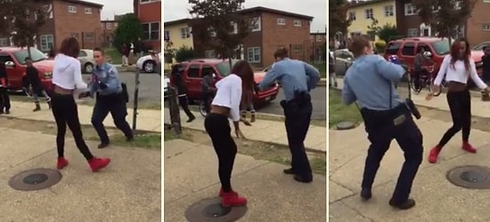 Polisin Gençleri Dağıtma Taktiği Ters Tepti: Dans Kapışmasını Kaybeden Evine Gider