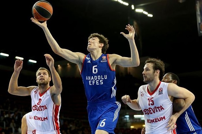 Anadolu Efes 75-81 Cedevita Zagreb