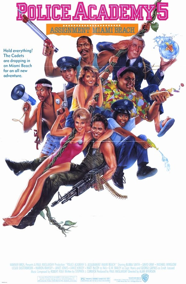 2. Police Academy 5: Assignment: Miami Beach / Polis Akademisi 5: Miami Sahili Görevi (1988)