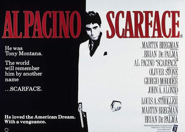 12. Scarface / Yaralı Yüz (1983)