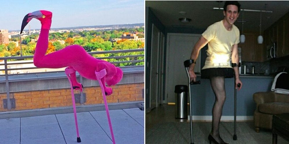 Tek Bacağı Olmayan Bu Sporcunun Hazırladığı Cadılar Bayramı Kostümlerine Bayılacaksınız!