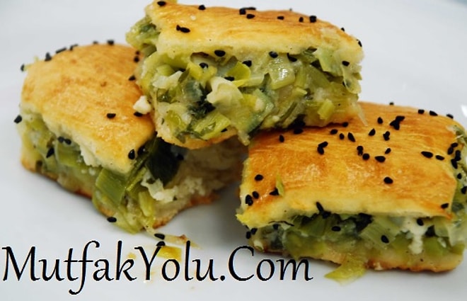 Pırasalı Böreği Denediniz mi ?