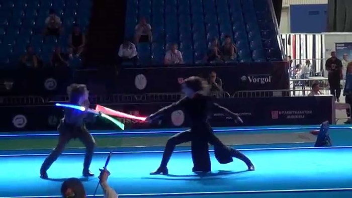 Eskrim Büyükler Dünya Şampiyonası'nda Jedi ve Sith Duellosu