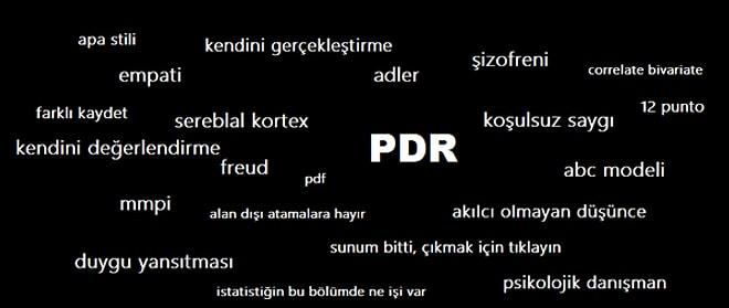 15 Maddede Türkiye'de PDR Okumak ve Bunun Zorlukları
