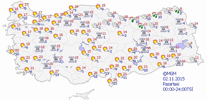 Meteoroloji'den 'Kuvvetli Rüzgar' Uyarısı