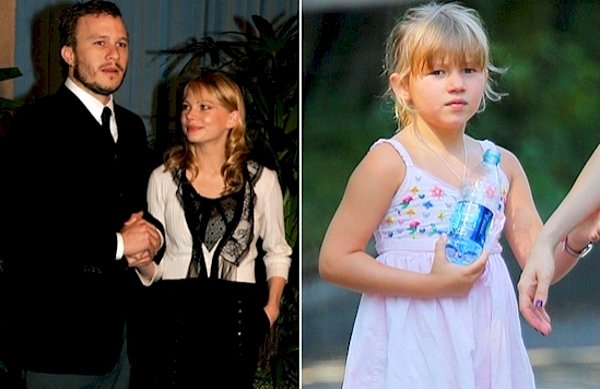 4. Heath Ledger ve kızı Matilda
