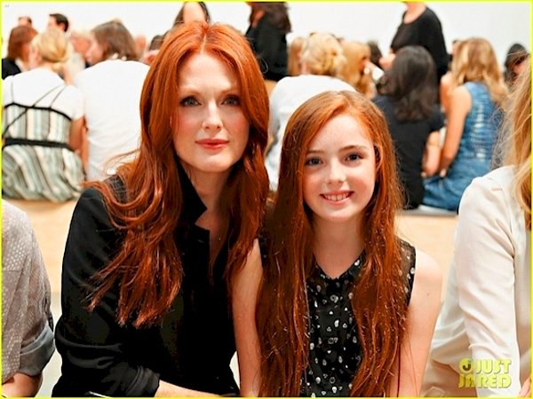 12. Julianne Moore ve kızı Liv