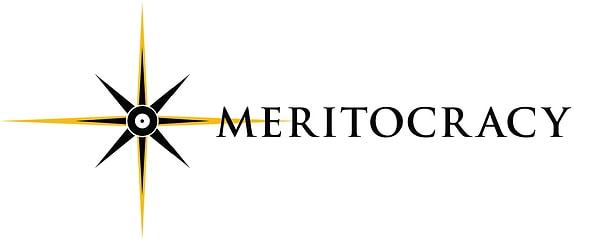 Meritokrasi; Latince meritum ile Yunanca kratein (κρατεῖν) kelimelerinin birleşmesinden oluşmuştur.
