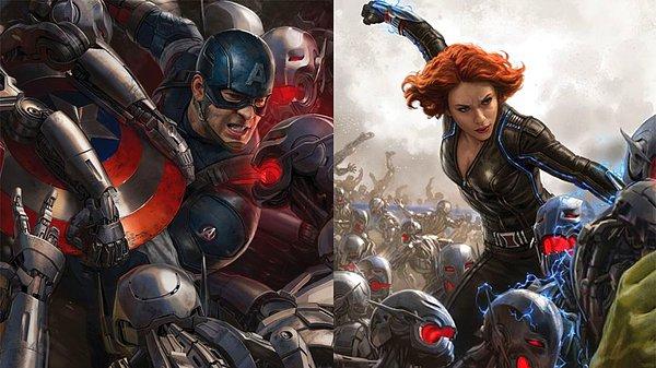 7. Captain America & Black Widow
