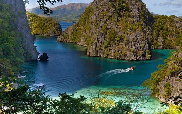 10. Twin-Lagoon, Coron (Filipinler)