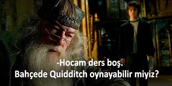 Hogwarts'dan 9¾ Treniyle Gelmiş 26 Komik Harry Potter Caps'i