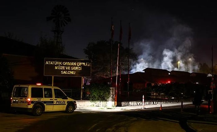 Atatürk Orman Çiftliği'nde Korkutan Yangın