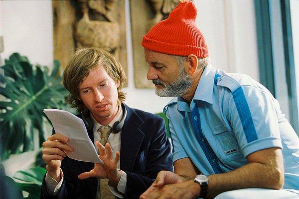 11. Wes Anderson - Bill Murray / 7 Film