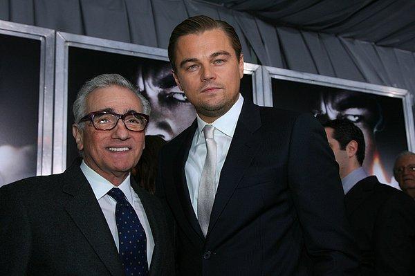 17. Martin Scorsese - Leonardo DiCaprio / 6 Film