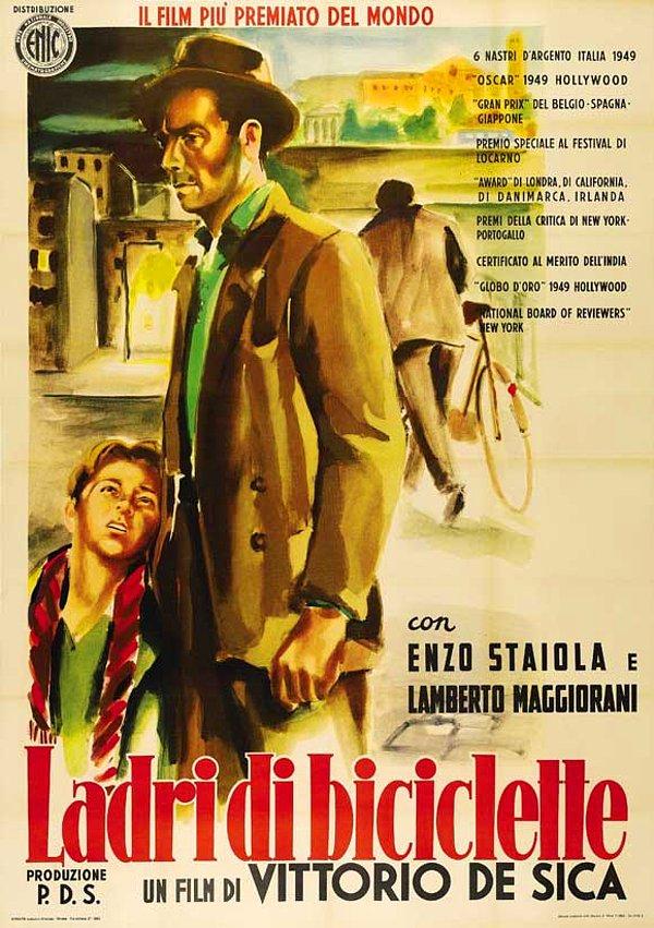 9. Bicycle Thieves (Bisiklet Hırsızları) 1948