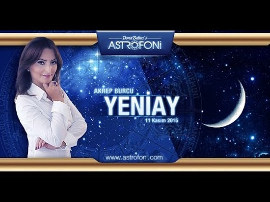 Akrep Burcunda YeniAy 11 Kasım 2015