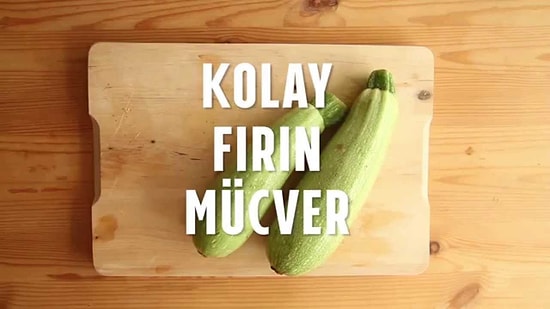 Fırın Mücver Nasıl Yapılır?