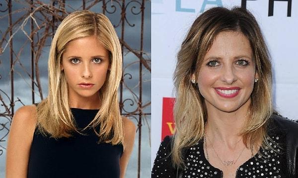 22. Buffy The Vampire Slayer'ın yıldızı Sarah Michelle Gellar...