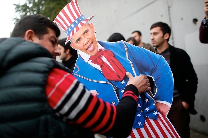 TGB'den Obama Protestosu