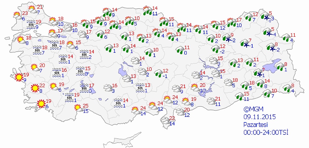 Meteoroloji'den Karadeniz'e 'Kuvvetli Yağış' Uyarısı