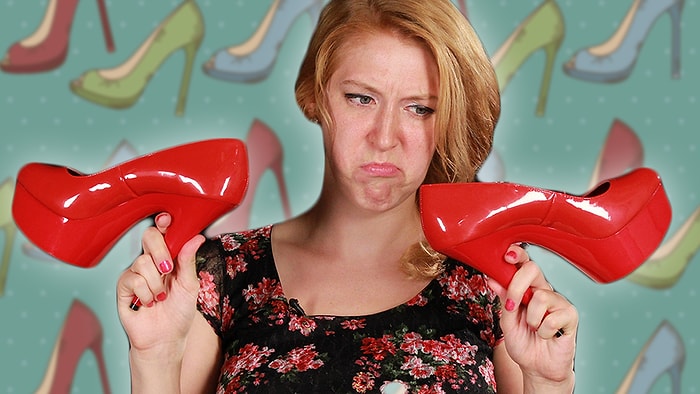 Uzun Kadınlar Bir Hafta Boyunca Topuklu Giyiyor