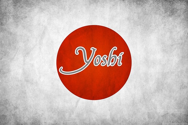 "Yoshi" olmalı!
