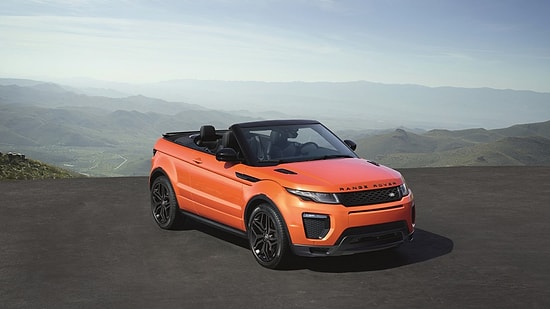 Üstü Açılabilir Range Rover Evoque Gün Işığına Çıktı