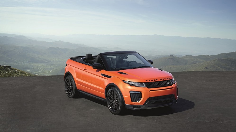 Üstü Açılabilir Range Rover Evoque Gün Işığına Çıktı